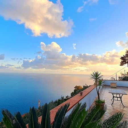 "Casalena" Villa A Furore Amalfi Coast Con Grande Terrazzo E Vista Sul Mare Kültér fotó